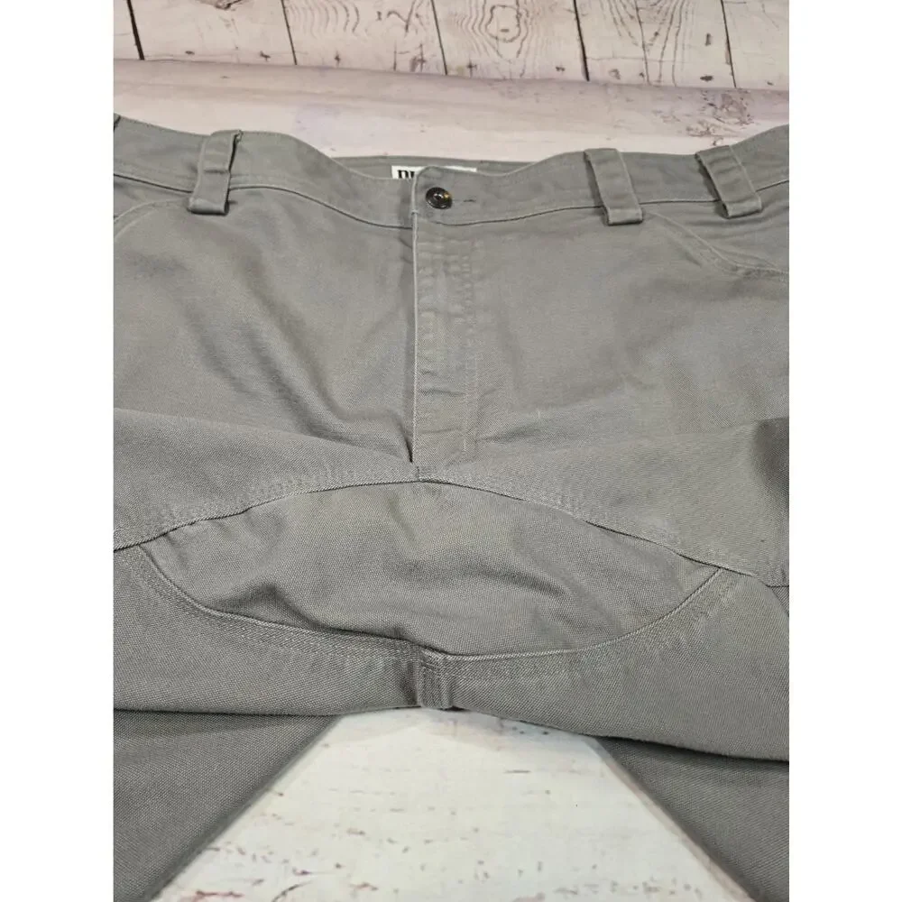 Duluth Trading Co. D Flex Fire Hose HD Gray Work Shorts Size 44